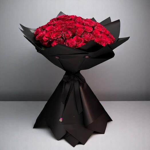 Букет «Багровое величие»