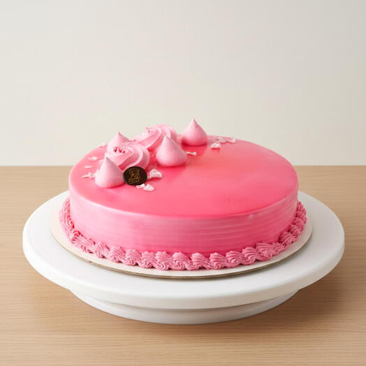 Strawberry Summer Vanilla Cake 1kg | Refreshing Sponge   Strawberry Cream