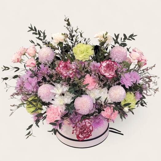 Розовые румяные цветы