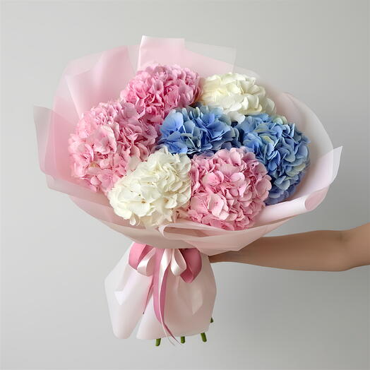 🌸 Trio Bloom! The Most Lush   Elegant Hydrangea Bouquet! HydrangeaLove LuxuryFlowers