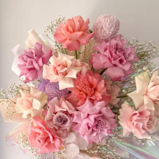 French rose bouquet 999