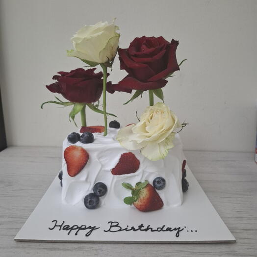 Trending long rectangle cake