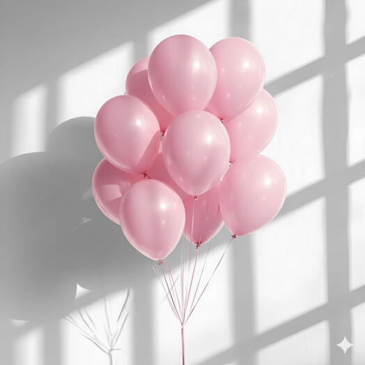 Helium Pink Balloons