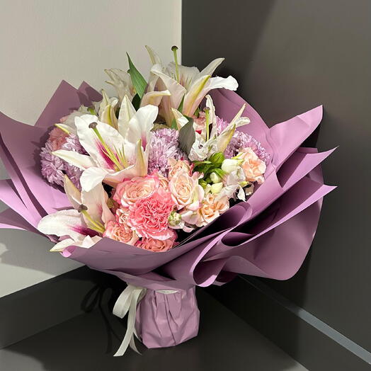 SOFT PINK LUXURY BOUQUET