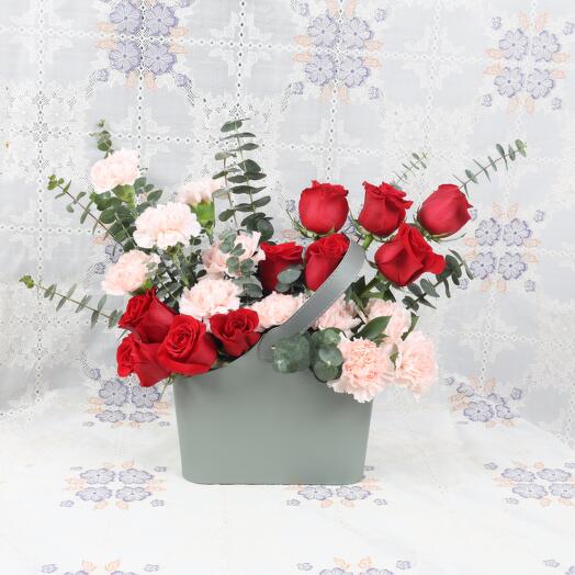 Love Bag 21 Roses and Carnations