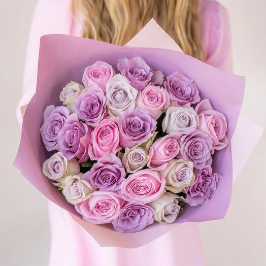 Purple and Pink Roses