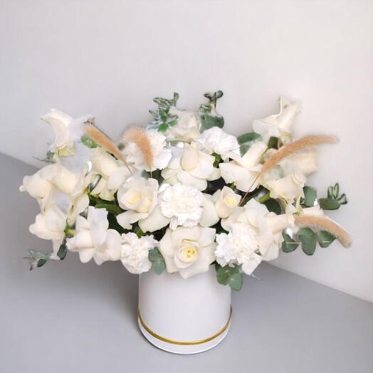 Snow box arrangement