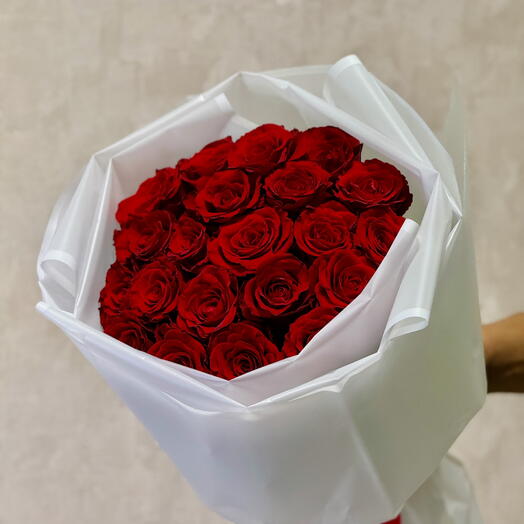 Идеальный красный букет