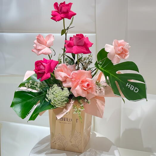 Цветы на день рождения - на заказ