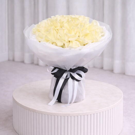 White Roses Arrangement