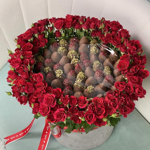 علبة دائرية (المقاس L) حليب