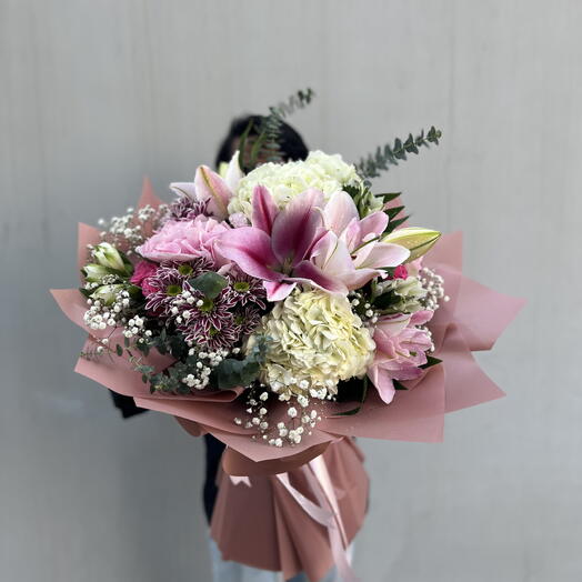 Букет цветов для моей лучшей мамы