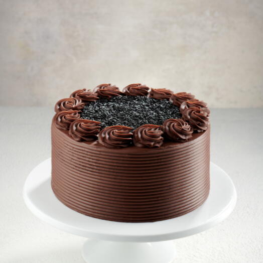 Шоколад на шоколадном торте (4-5 порций)