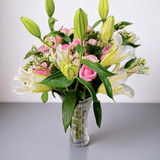 Lilies vase