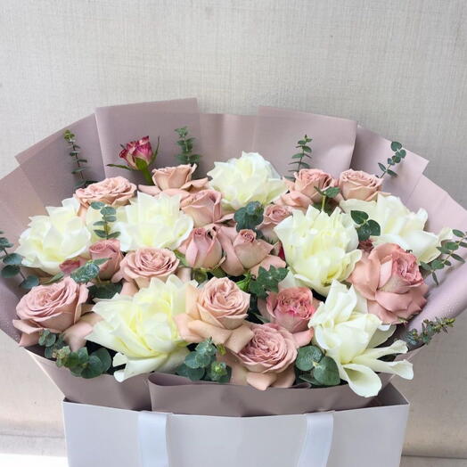 Cappuccino Bliss Rose Bag