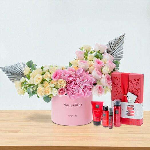 Цветущее наследие   Подарочный набор Ритуалов Аюрведы