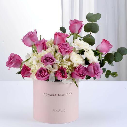 Royal Amethyst Congratulations Bloom Box