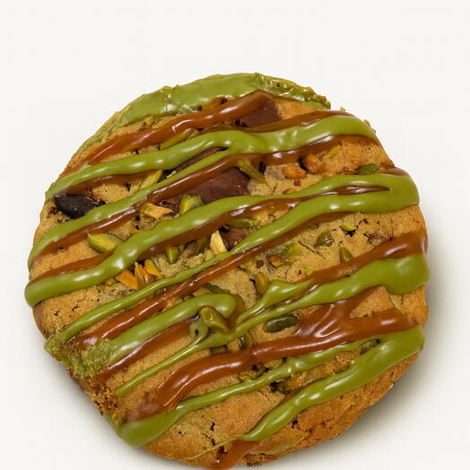 Pistachio chocolate cookies