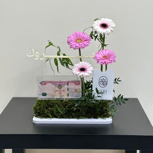 Mini arreglo de dinero m