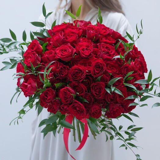 65 Red Roses