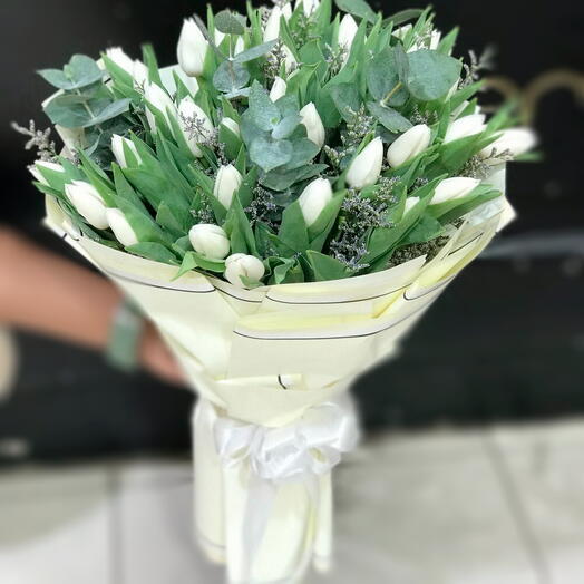 Bouquet de tulipes angéliques