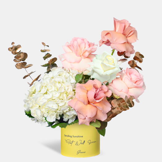 Скорейшего выздоровления Элегантный Айвори в маленькой коробке