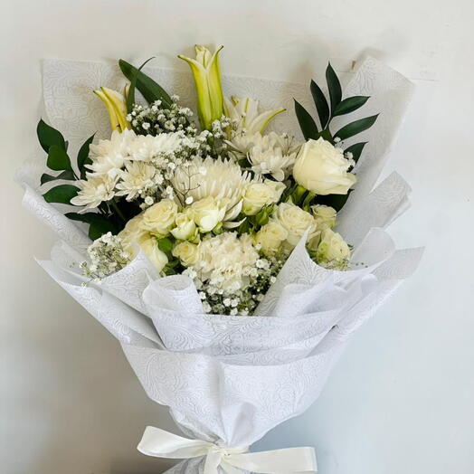 Ramo blanco elegante 🤍
