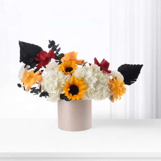 Коробка Янтарного сияния песчаного цветка