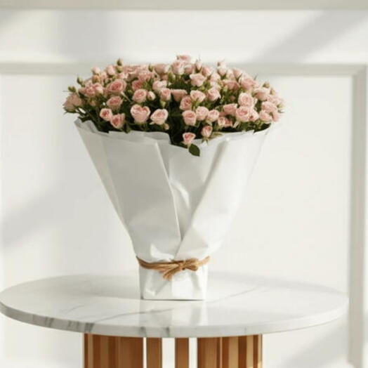 Prague-101 Pink Spray Roses