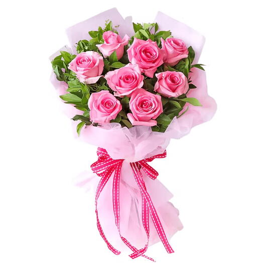 Sweet 11Pink Roses Bouquet