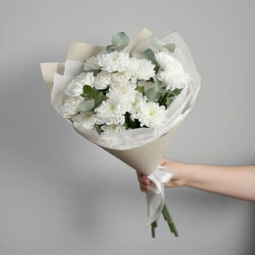 Peace   Purity – 7 White Chrysanthemums