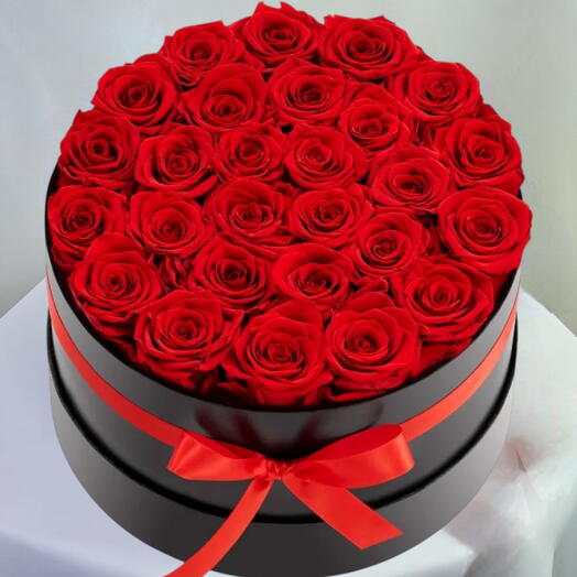33 Valentine s Red Rose Box