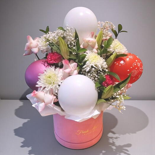 Birthday Floral Ensemble Box