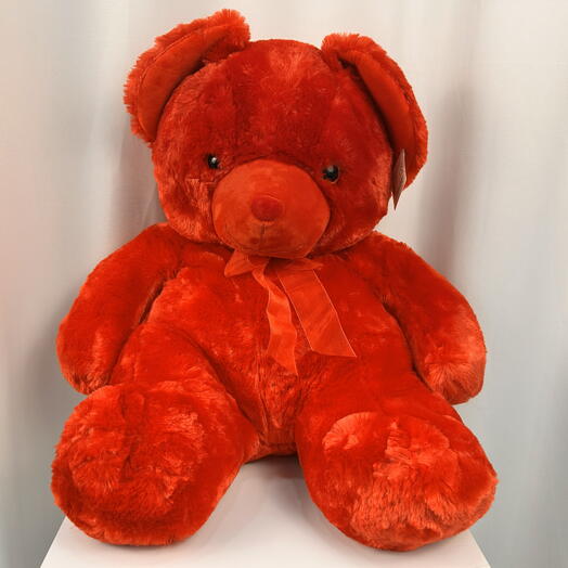 Мишка Тедди светло-красный, 60 см