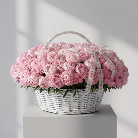 Розовые пионы: Румяный шедевр