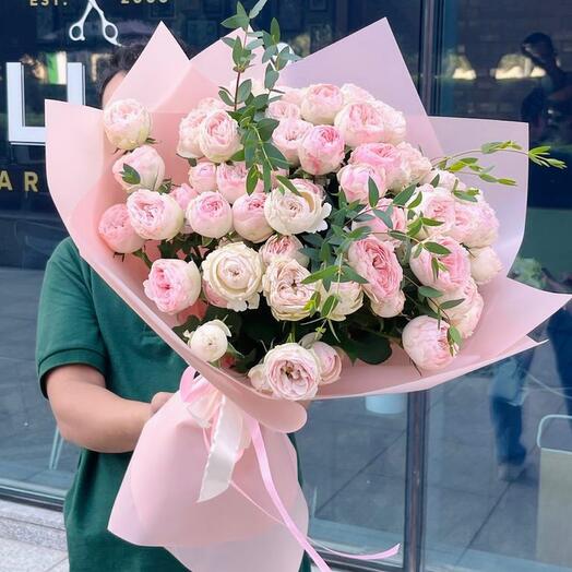 Mansfield park peony rose bouquet