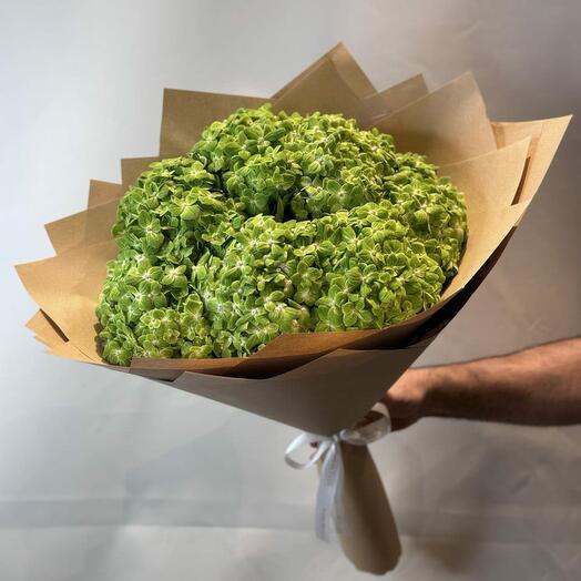 Bouquet à la main vert HYDRAGA