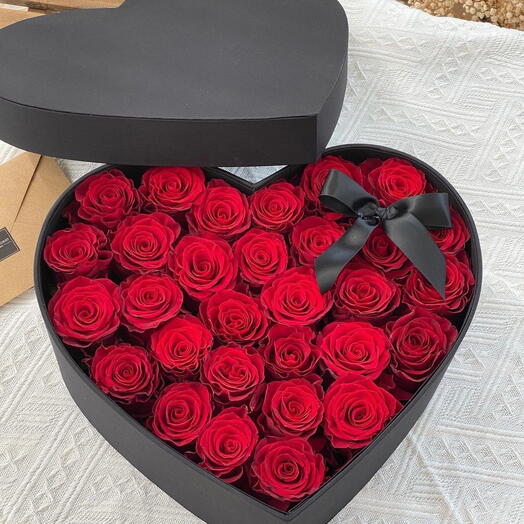 Boîte en forme de cœur