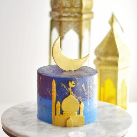 EID Mubarak Moon Cake