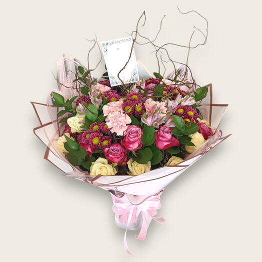 Букет из смешанных цветов