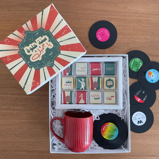 Ретро подарочная коробка