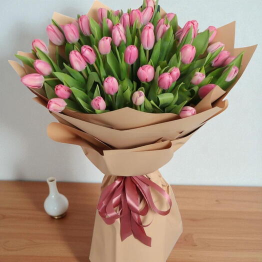 PINK TULIP 51 IN A bouquet