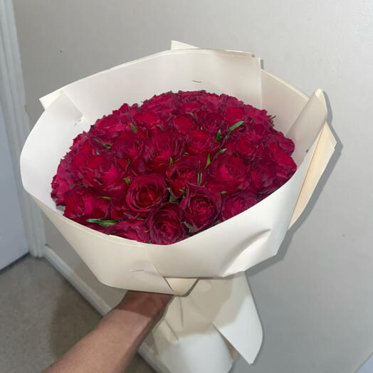 Ramo premium de 30 rosas rojas