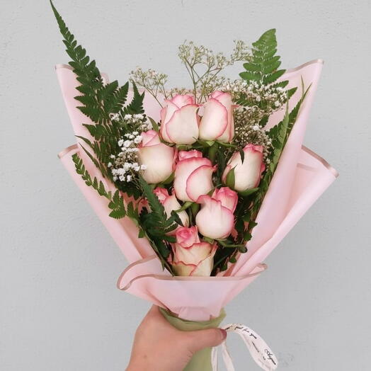 Pink Rose Bouquet