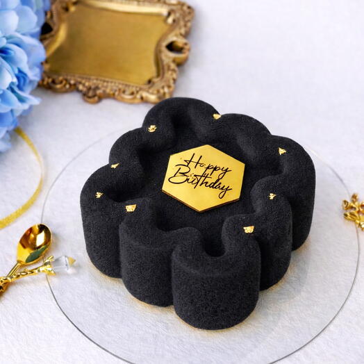 Bento cake "Happy Birthday" (square)