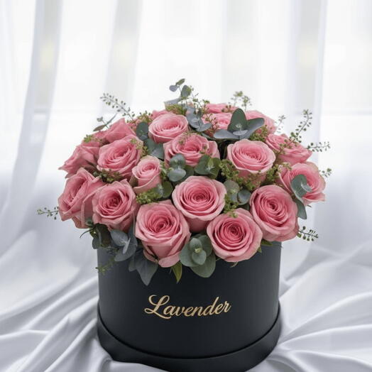 Blush Pink Rose Hat Box Design – Women s Day Special Edition