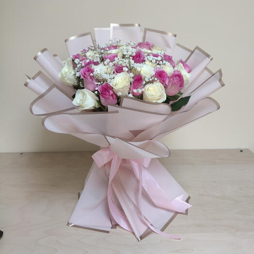 Розовый   снег