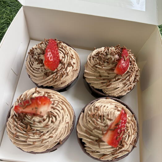 Шоколадный капкейк