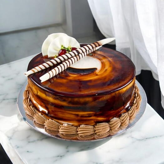 Кофейно-шоколадные торты на день рождения / годовщину