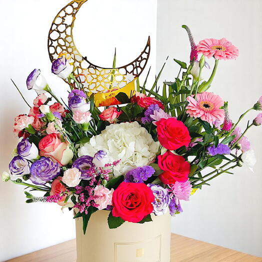 Elegant Eid Mubarak Flower Arrangements